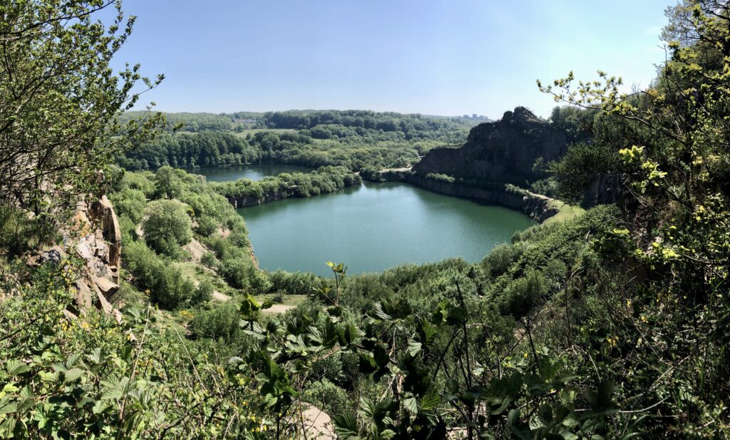 Udsigt ud over Opalsøen