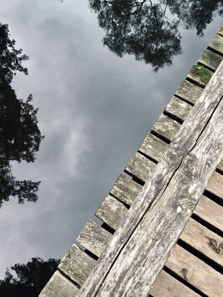 Bro over mølleåen.