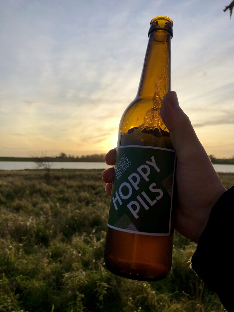 En Hoppy Pils fra Herslev Bryggeri
